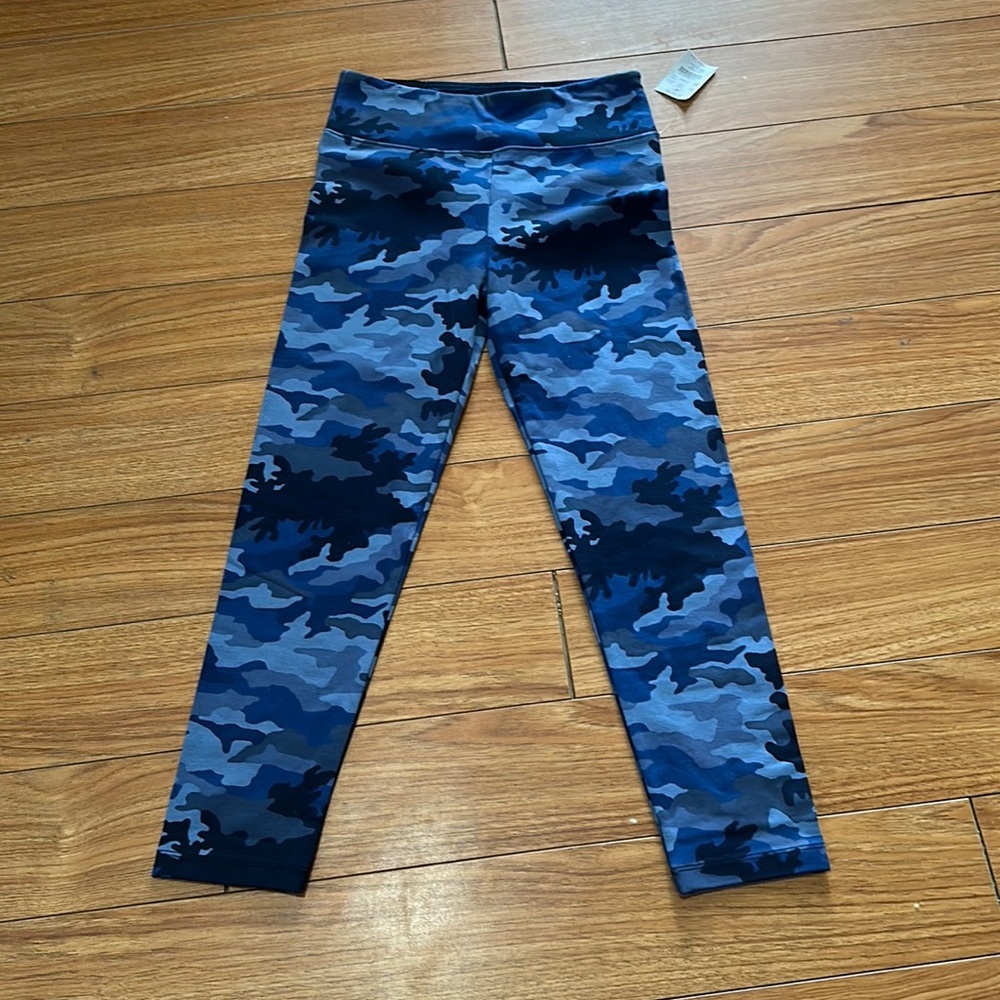 NWT J Crew Cropped Camo Leggings